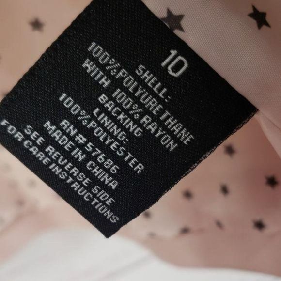 Me Jane Side Zip Studded Motorcycle sz 10 Jacket - Picture 7 of 8